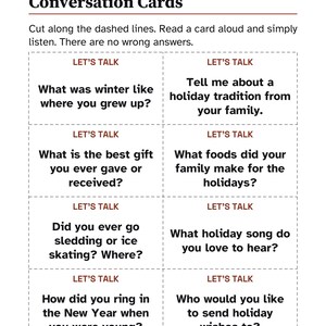 Easy December Activity Packet for Memory Care, Large Print Dementia Activities, Christmas & Hanukkah Puzzles PDF image 6