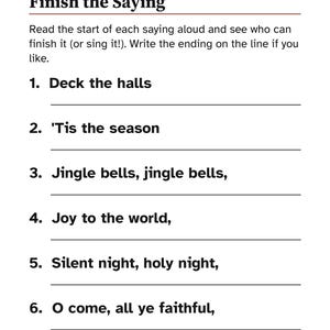 Easy December Activity Packet for Memory Care, Large Print Dementia Activities, Christmas & Hanukkah Puzzles PDF image 5