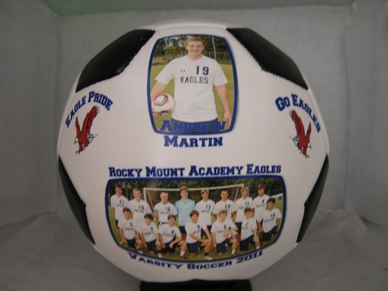 Photo Soccer Ball create YOUR personal fan ball Etsy