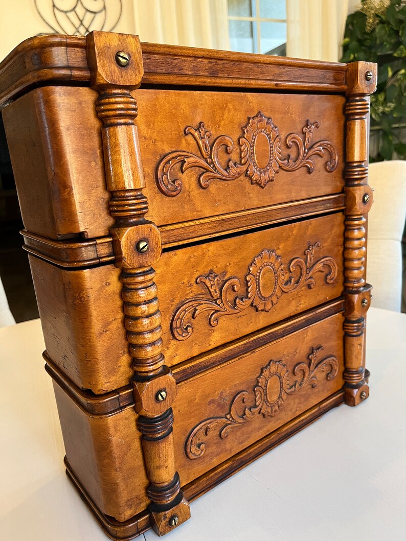 Restored Vintage Sewing Machine Drawers 101 They Also Come Etsy