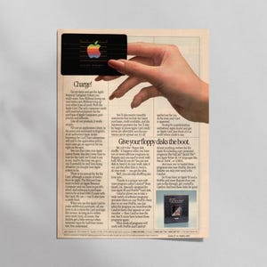 Apple—Apple Card Vintage Print Reklam