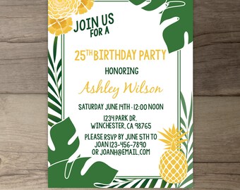 cuban invitation etsy