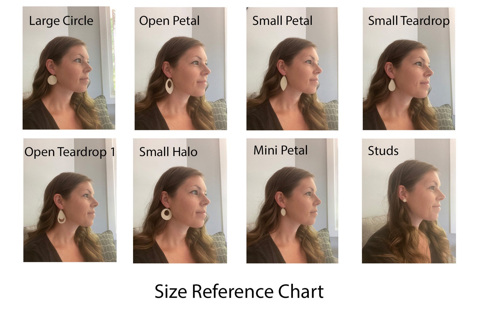 Woven Leather Earrings - Various Shapes and Sizes - Various Colors - Etsy