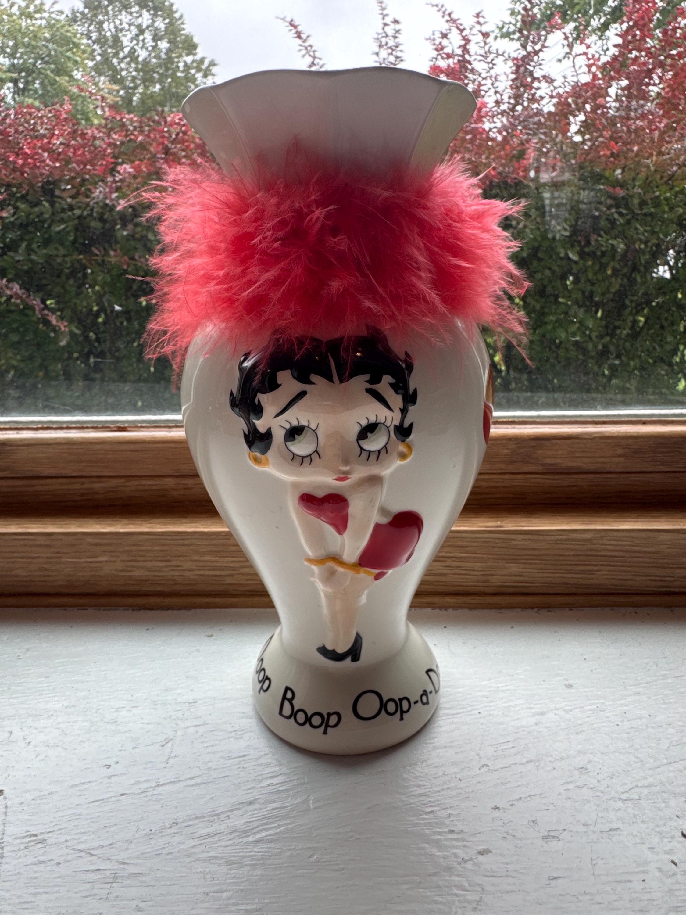 Vintage Betty Boop Ceramic Vase - Etsy