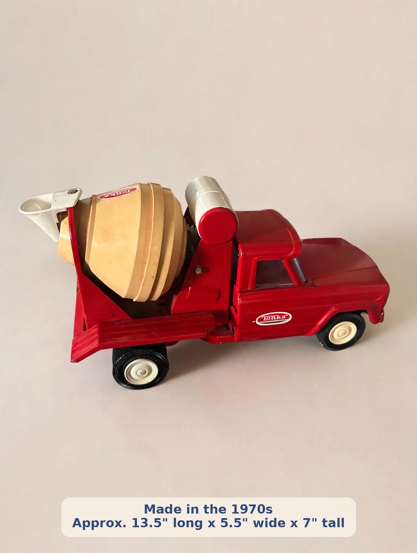 値下げ！激渋ネイビー Tonka Toys ピックアップトラックおまけのケース付 Tonka Trucks Vintage - Etsy