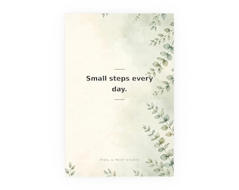 Inspirational Quote Poster 12x18, Motivational Wall Art for Office