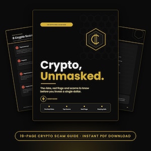 Crypto, démasqué : Guide du débutant sur les arnaques, les signaux d’alerte et la sécurité (Téléchargement PDF)