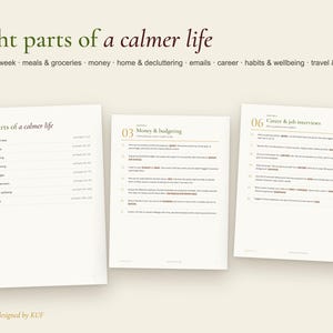 120 ChatGPT & Claude Prompts for Everyday Life | KUF Calm Life Pack (PDF) image 2