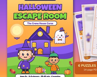 Halloween Escape Room for Kids: The Crane House Curse