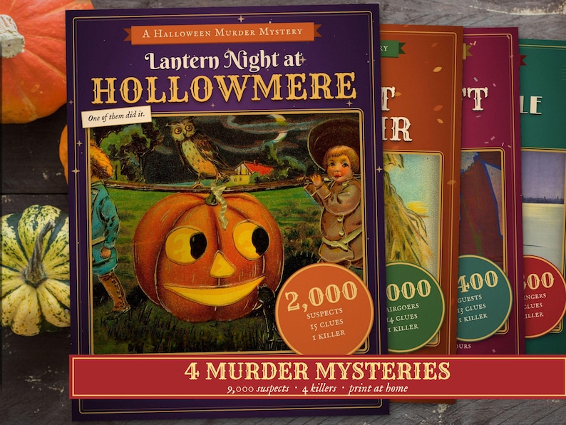 Find the Killer Murder Mystery Bundle: 4 Detective Cases image 1