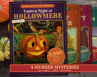 Find the Killer Murder Mystery Bundle: 4 Detective Cases