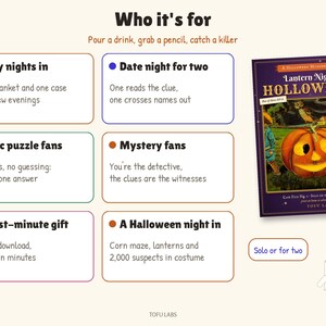 Halloween Murder Mystery Game: Lantern Night at Hollowmere image 7