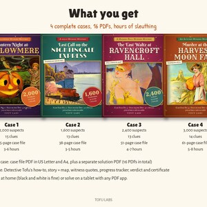 Find the Killer Murder Mystery Bundle: 4 Detective Cases image 4