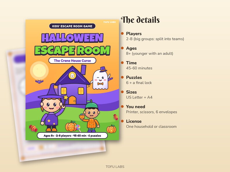 Halloween Escape Room for Kids: The Crane House Curse image 7