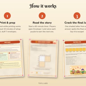 Thanksgiving Escape Room for Kids: The Pie Mystery (7 Puzzles, Ages 7+) Bild 4