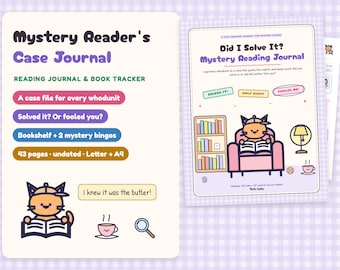 Did I Solve It? Mystery Reading Journal and Book Tracker