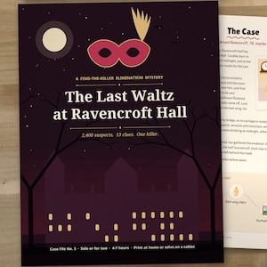 Gemaskerd moordmysteriespel: De laatste wals in Ravencroft Hall afbeelding 1