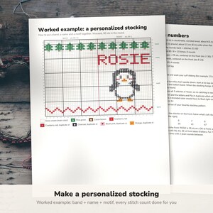 Cocoa Critters Christmas Knitting Charts: 36 Colorwork Motifs image 5