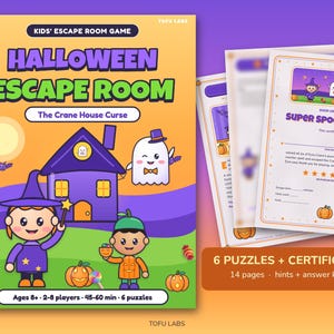 Halloween Escape Room for Kids: The Crane House Curse image 1