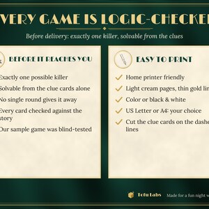 Custom Murder Mystery Party Game With Your Guests' Names image 11