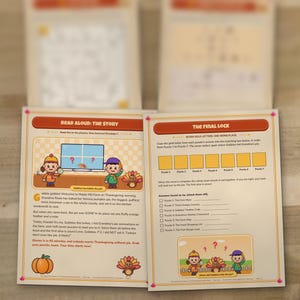 Thanksgiving Escape Room for Kids: The Pie Mystery (7 Puzzles, Ages 7+) Bild 9