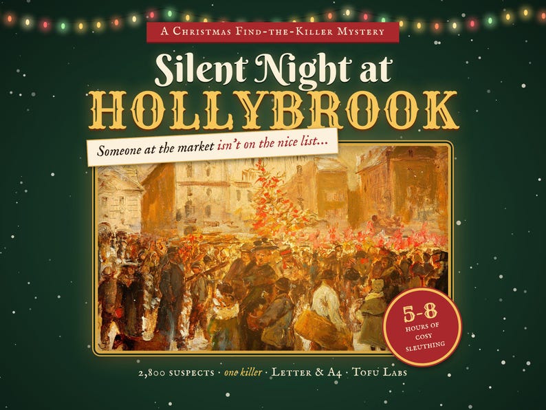 Find the Killer Holiday Bundle: 6 Murder Mystery Games image 5