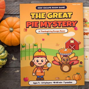 Thanksgiving Escape Room for Kids: The Pie Mystery (7 Puzzles, Ages 7+) Bild 8