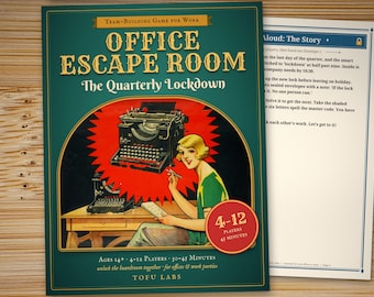 Office Escape Room Team Building Game: The Quarterly Lockdown