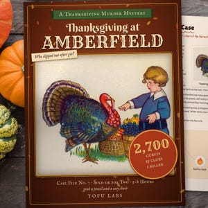 Thanksgiving Murder Mystery Game: Thanksgiving at Amberfield image 1