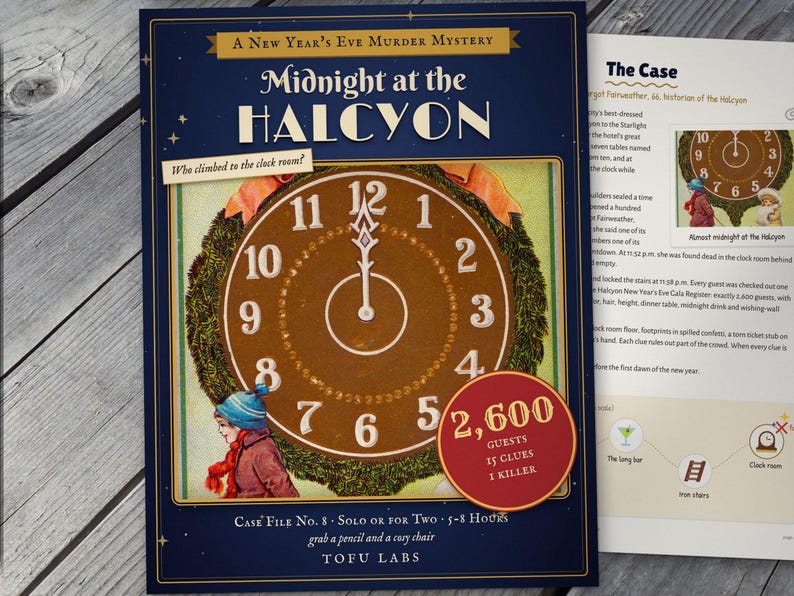 New Year's Eve Murder Mystery Game: Midnight at the Halcyon image 1