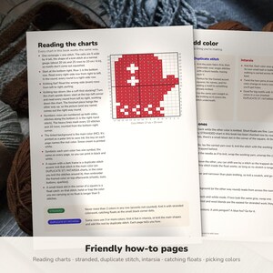 Cocoa Critters Christmas Knitting Charts: 36 Colorwork Motifs image 8
