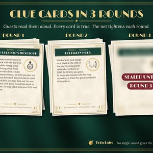 Custom Murder Mystery Party Game With Your Guests' Names image 7