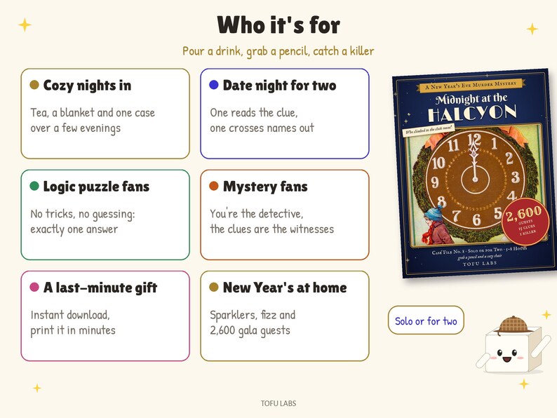 New Year's Eve Murder Mystery Game: Midnight at the Halcyon image 7