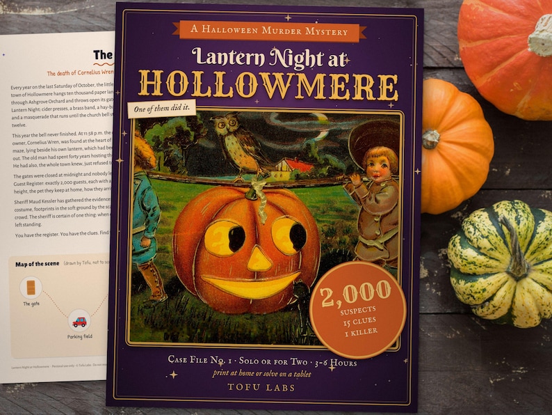 Halloween Murder Mystery Game: Lantern Night at Hollowmere image 1