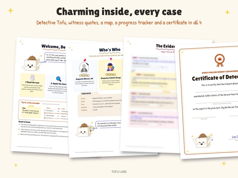 Find the Killer Murder Mystery Bundle: 4 Detective Cases image 3