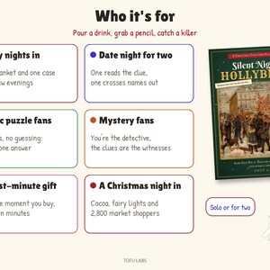 Kerstmoordmysteriespel: Stille Nacht in Hollybrook afbeelding 6