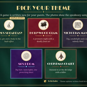 Custom Murder Mystery Party Game With Your Guests' Names image 9