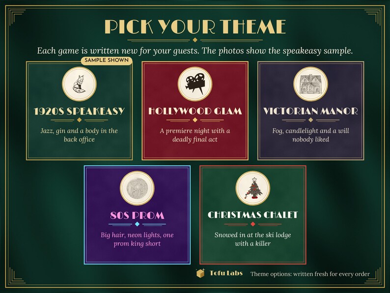 Custom Murder Mystery Party Game With Your Guests' Names image 9