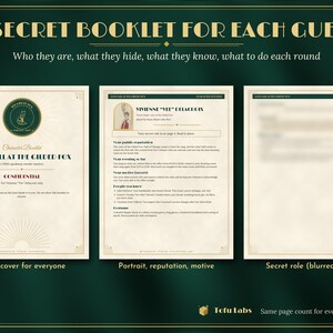 Custom Murder Mystery Party Game With Your Guests' Names image 6
