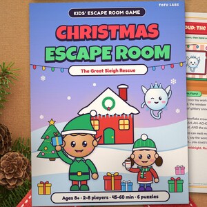 Escape Room natalizia per bambini: Il grande salvataggio con la slitta immagine 2