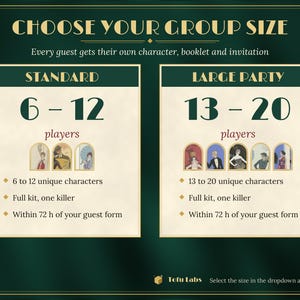 Custom Murder Mystery Party Game With Your Guests' Names image 10