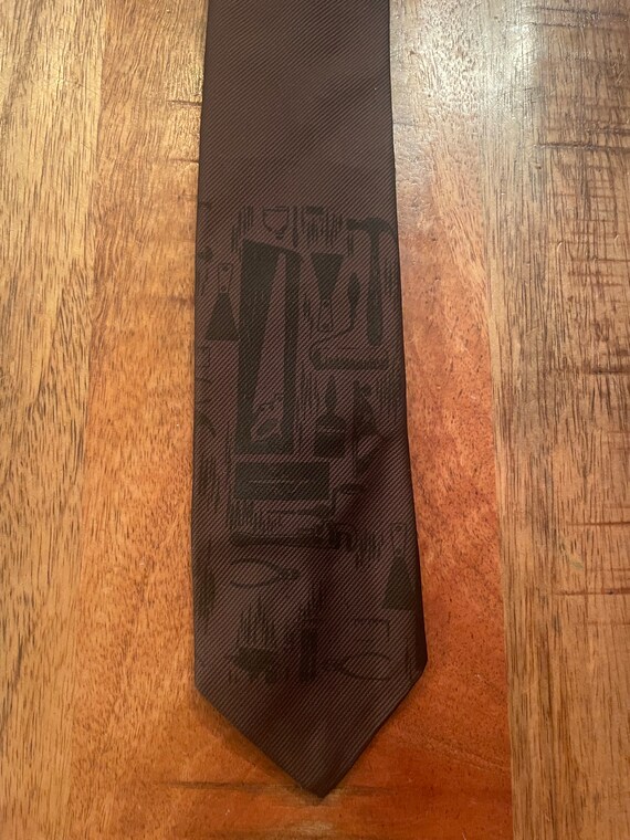 Handyman Necktie, Vintage Men’s Tie, Necktie, Nec… - image 1