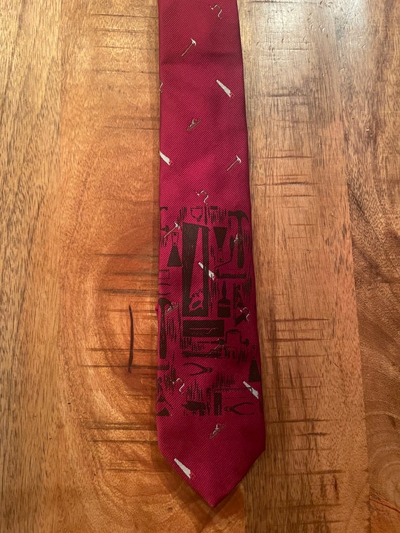 This Old House Necktie, Vintage Men’s Tie, Neckti… - image 4