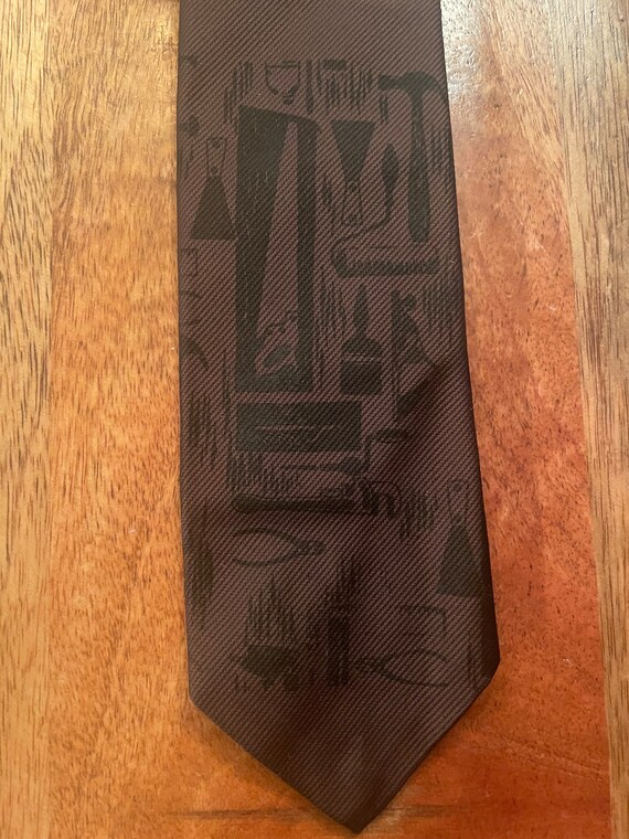 Handyman Necktie, Vintage Men’s Tie, Necktie, Nec… - image 2