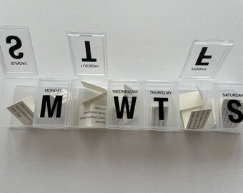 Prayer Pill Box, Daily Dose of Encouragement, Encouraging Gift, Get Well