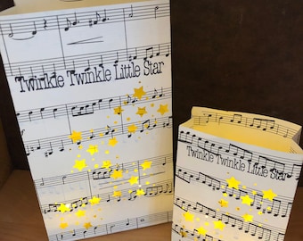 1 Twinkle Twinkle Little Star, Night Light, Custom Made, Star Night Light, Bedtime & Good Sleepytime Vibes, Music, Nursery Rhyme, Nursery