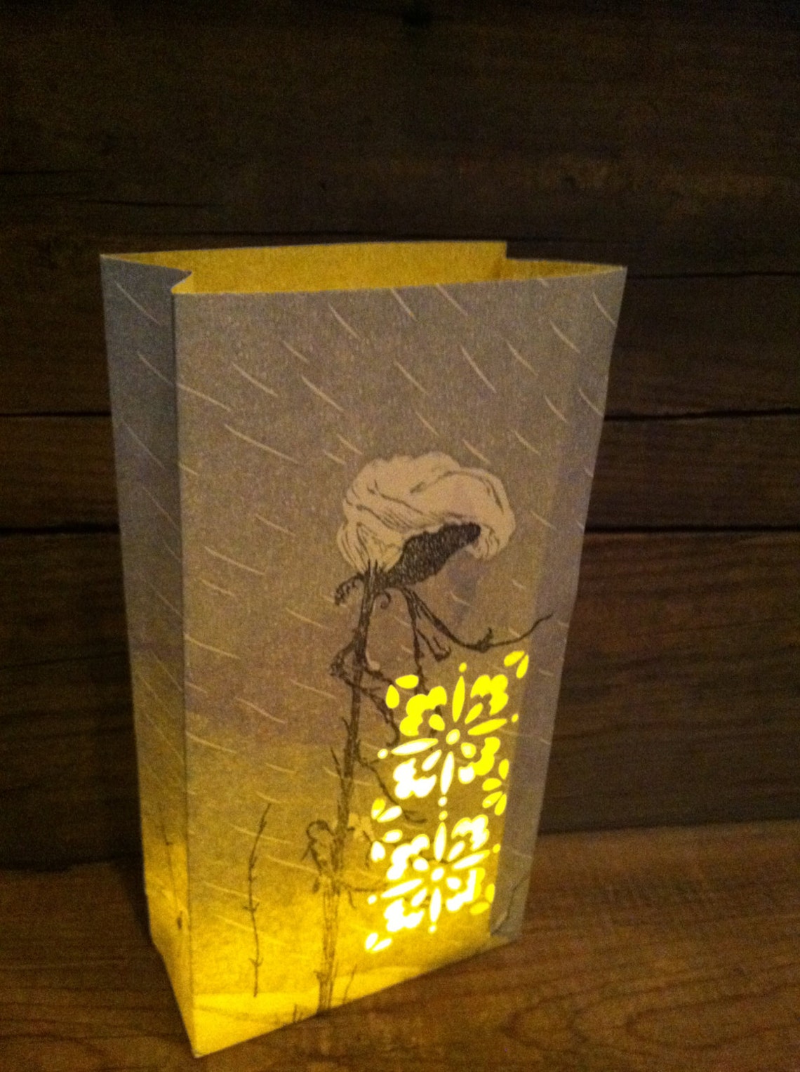 Rustic Luminary Bags 10 Luminaries Rustic Wedding Tree Etsy