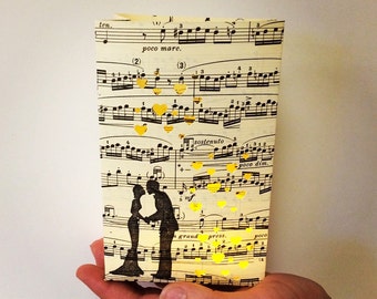 Music Wedding, Wedding Lanterns, Wedding Luminary Bags, Wedding Decor, Music Theme, Vintage Sheet Music, Wedding Lanterns, Wedding Decor