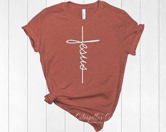 Jesus Cross Shirt: Christian Faith Graphic Tee