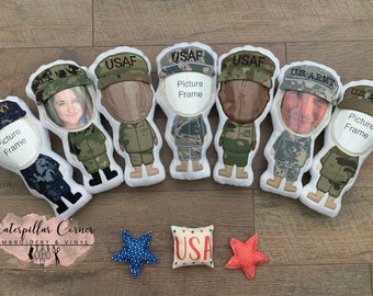 Military Deployment Doll: Daddy/Mommy Photo Keepsake